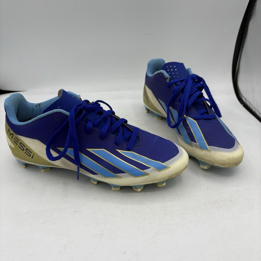 Adidas Soccer Futbol Cleats Mens Size 7 X‎ Crazyfast Messi Club FG Blue ID0724